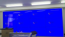江苏省丹阳市医保中心安装55寸液晶拼接屏工程案例