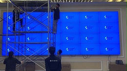 河北衡水市三徐村售楼部安装46寸专业液晶监视器工程案例