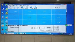 湖南省烟草公司与我司合作安装55寸液晶拼接屏工程案例